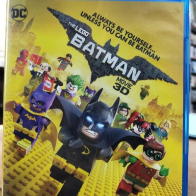 挖寶二手片-C521-正版藍光BD【樂高蝙蝠俠電影 3D+2D雙碟版】-卡通動畫*DC*LEGO(直購價)