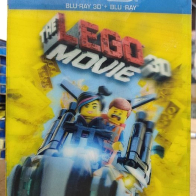 挖寶二手片-C438-正版藍光BD【樂高玩電影 3D+2D雙碟版 附外紙盒】-卡通動畫*LEGO(直購價)