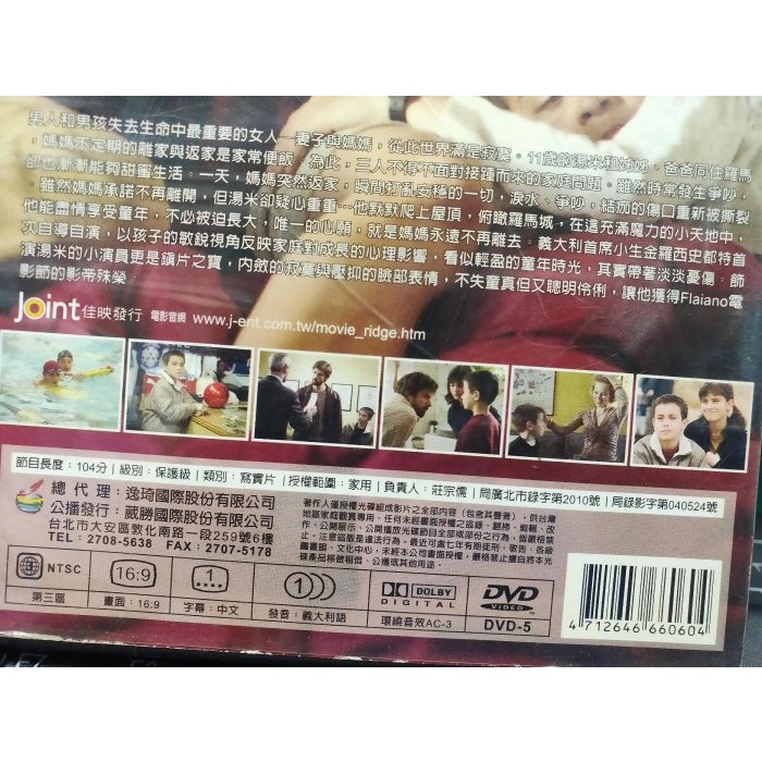 挖寶二手片-E01-155-正版DVD-電影【屋頂上的童年時光 便利袋裝】-芭芭拉波布洛瓦 亞歷桑多摩瑞斯(直購價)-細節圖3