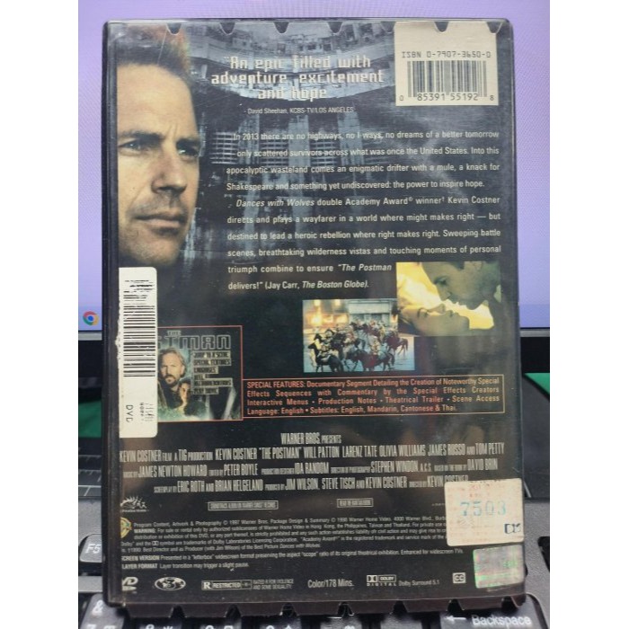 挖寶二手片-Y28-994-正版DVD-電影【2013終極神差】-凱文科斯納(直購價)-細節圖2