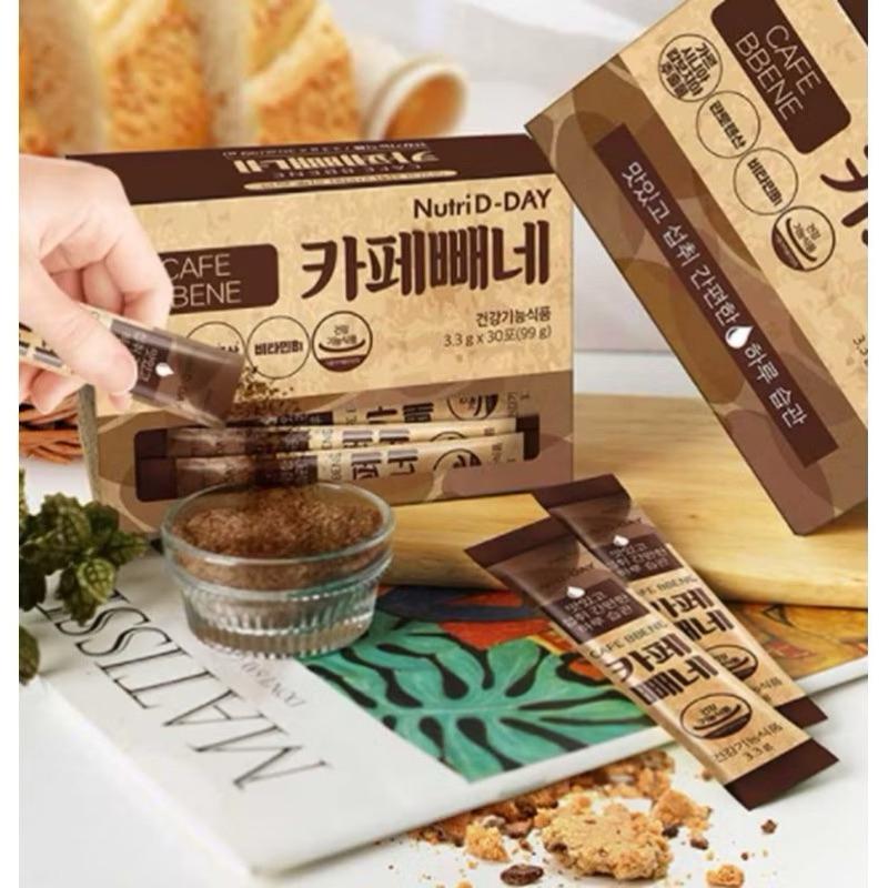 附發票 韓國 NUTRI D-DAY 享SO藤黃果黑咖啡 濃縮咖啡 榛果咖啡 無糖 3.3gx30入-細節圖2