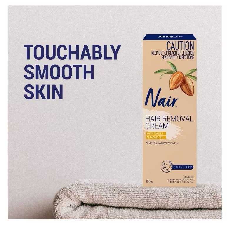 附發票 澳洲Nair 除毛膏臉和身體毛髮 敏感肌 孕婦適用75mL-細節圖2