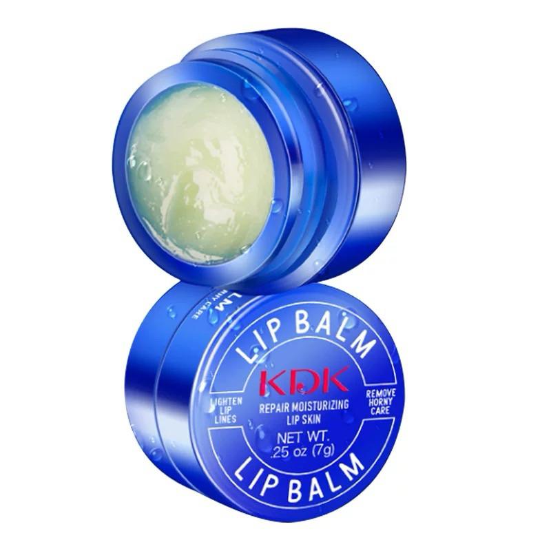 附發票 小藍罐修護潤滋潤唇膜10g 防乾裂 去死皮 淡化唇紋-細節圖2