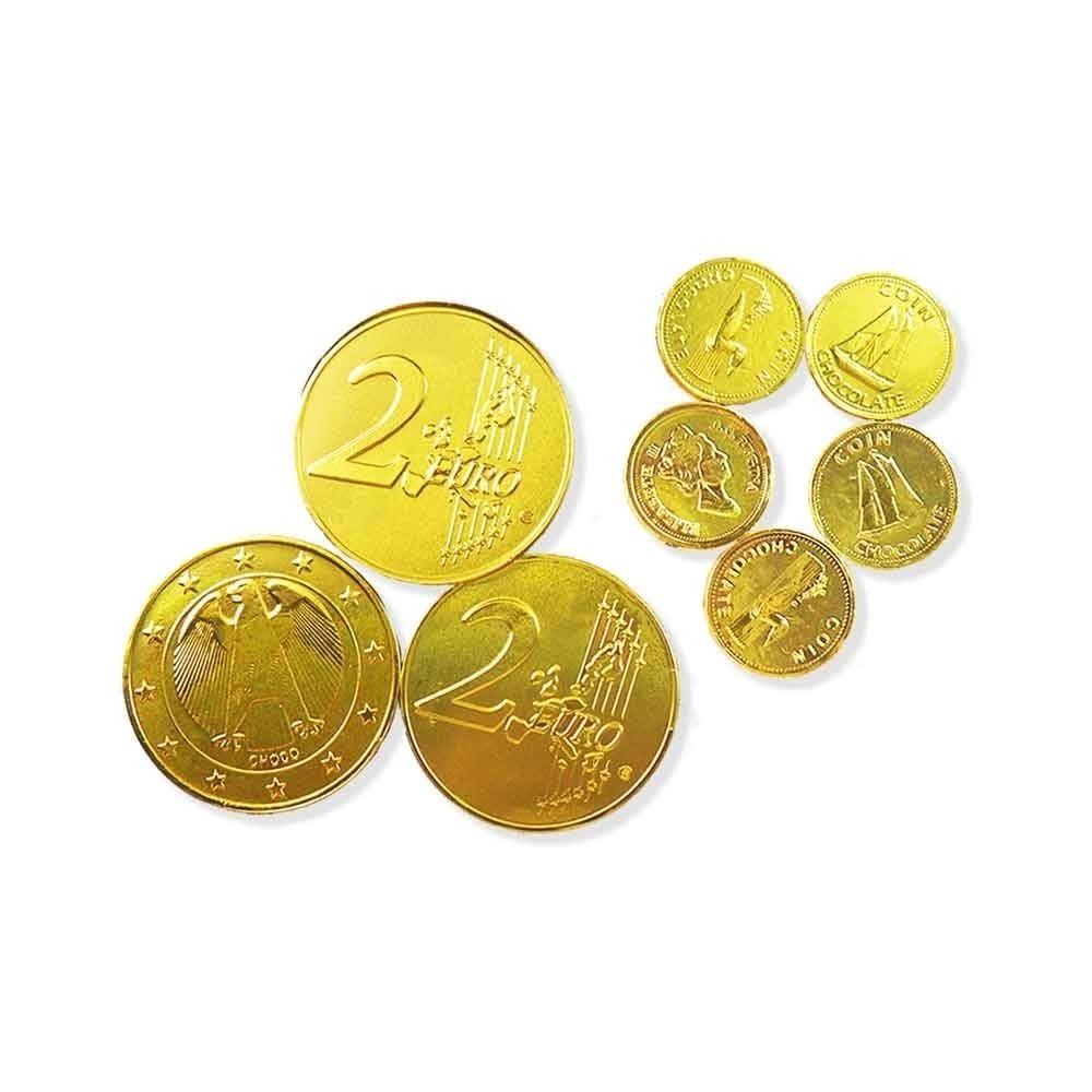 大歐元金幣巧克力 (10片) 限量款 拜拜專用 比賽專用 過年糖果 拜拜糖果 喜糖 婚禮小物【甜園】-細節圖2
