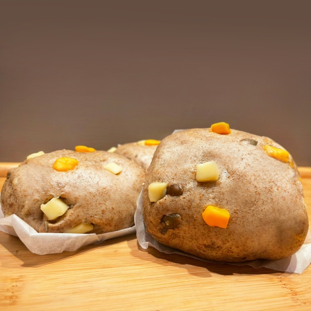 堅果起司饅頭 (奶素)