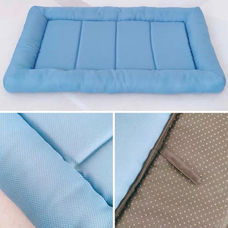 2024夏季新款防水寵物墊貓窩狗窩小中大型犬夏季狗床涼席寵物窩睡床睡墊寵物睡窩貓懶骨頭-細節圖3