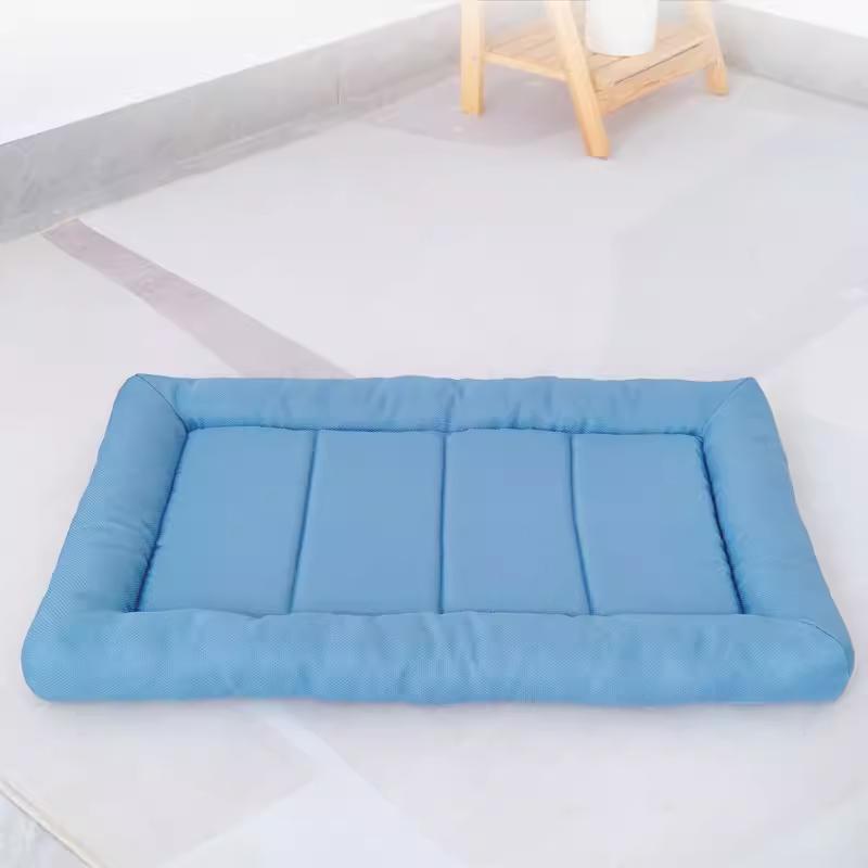 2024夏季新款防水寵物墊貓窩狗窩小中大型犬夏季狗床涼席寵物窩睡床睡墊寵物睡窩貓懶骨頭-細節圖6
