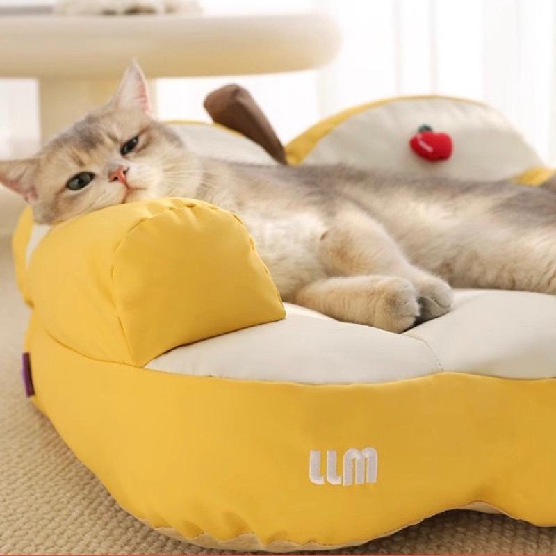 2024年夏季新款蘋果沙發貓窩四季通用狗狗窩小型犬睡覺的窩寵物夏天貓咪床-細節圖4