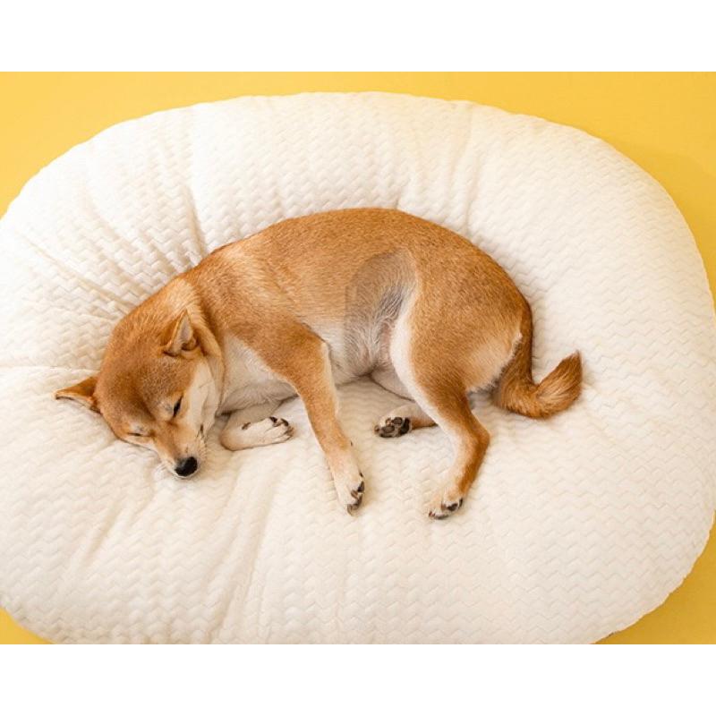 2024年夏季新款狗狗墊狗窩睡墊四季通用可拆洗貓地墊床墊中型小型枕頭寵物用品-細節圖6