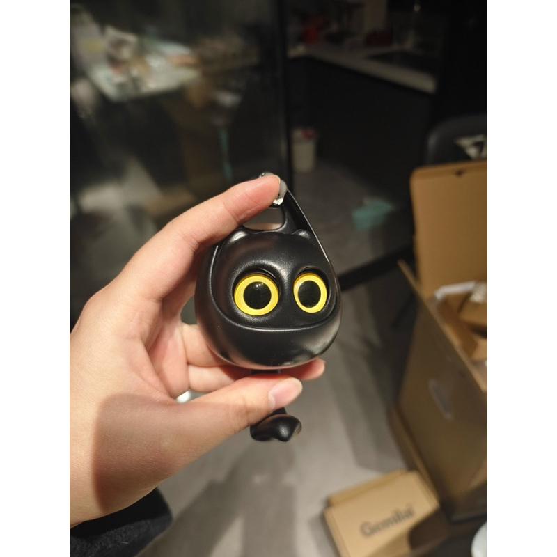 2024夏季新款卡通可愛眨眼貓咪掛鉤創意黏鉤磁吸黑貓冰箱貼牆上鉤子鑰匙掛衣鉤-細節圖7