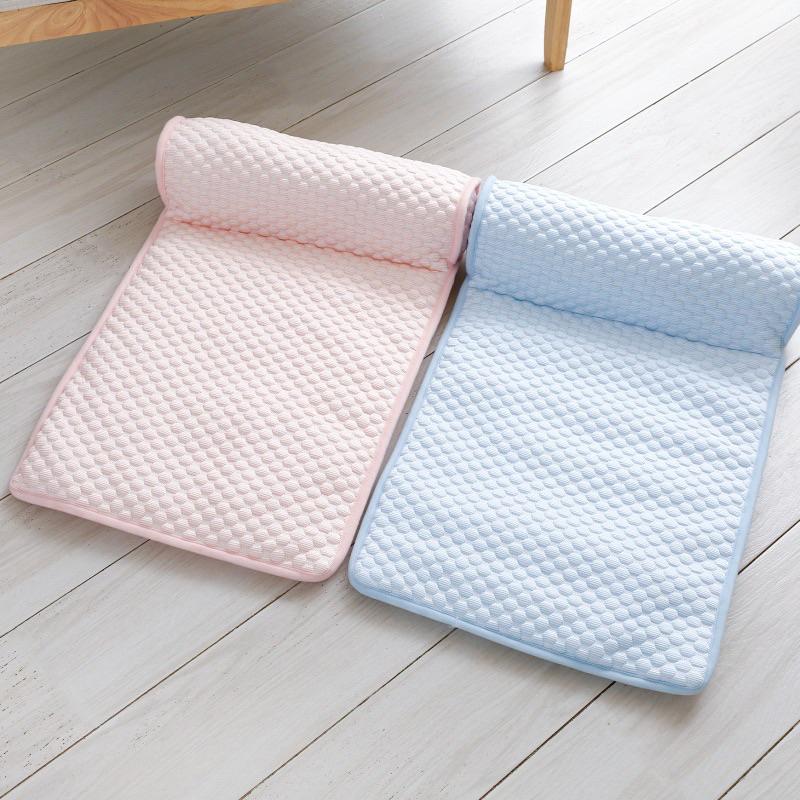 2024夏季新款冰豆豆夏季冰絲涼感寵物墊夏天涼感下巴墊貓咪涼墊狗窩墊子寵物窩墊降溫冰豆豆寵物床-細節圖2