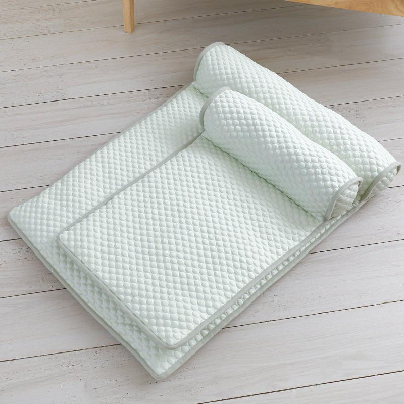 2024夏季新款冰豆豆夏季冰絲涼感寵物墊夏天涼感下巴墊貓咪涼墊狗窩墊子寵物窩墊降溫冰豆豆寵物床-細節圖8