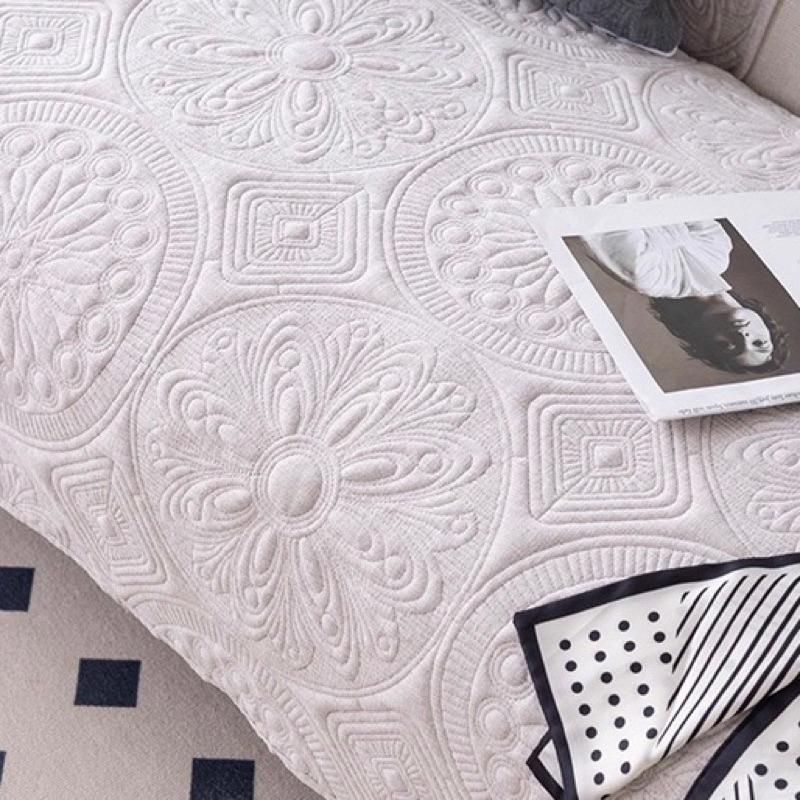 2024年夏季新款復古花紋雪尼爾寵物防潑水沙發墊可機洗防污防滑貓狗墊貓窩狗窩沙發坐墊耐抓耐髒單人雙人三人沙發保潔-細節圖7