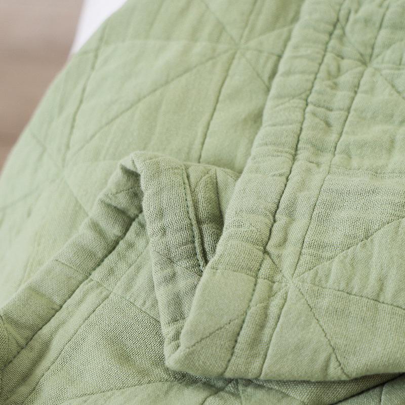 2024年夏季新款日系純色純棉紗布蓋毯小風車全棉純色五層紗夏涼被柔軟薄毯薄被子-細節圖4