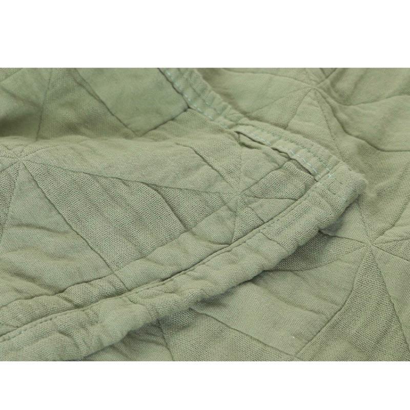 2024年夏季新款日系純色純棉紗布蓋毯小風車全棉純色五層紗夏涼被柔軟薄毯薄被子-細節圖6