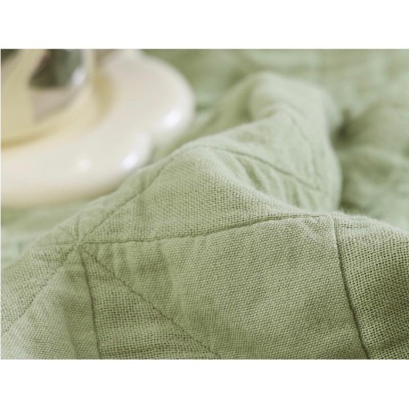 2024年夏季新款日系純色純棉紗布蓋毯小風車全棉純色五層紗夏涼被柔軟薄毯薄被子-細節圖7