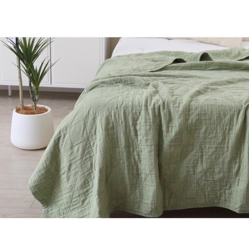 2024年夏季新款日系純色純棉紗布蓋毯小風車全棉純色五層紗夏涼被柔軟薄毯薄被子-細節圖8