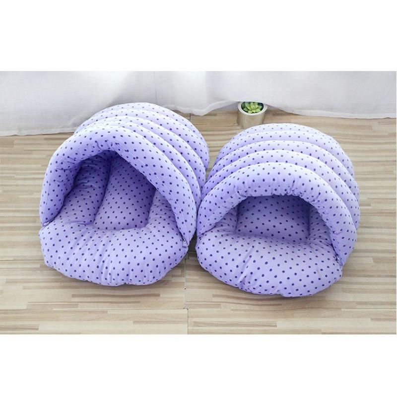 2024秋冬新款拖鞋貓窩狗狗深度睡眠窩大冬季保暖中小犬貓睡覺窩貓咪狗狗睡窩睡墊貓窩狗窩-細節圖6