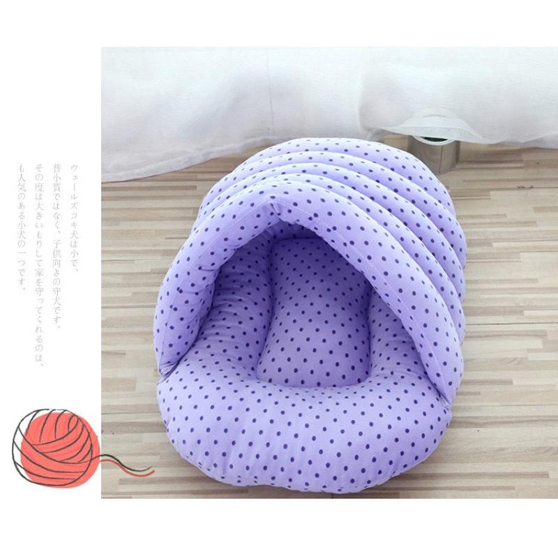 2024秋冬新款拖鞋貓窩狗狗深度睡眠窩大冬季保暖中小犬貓睡覺窩貓咪狗狗睡窩睡墊貓窩狗窩-細節圖7