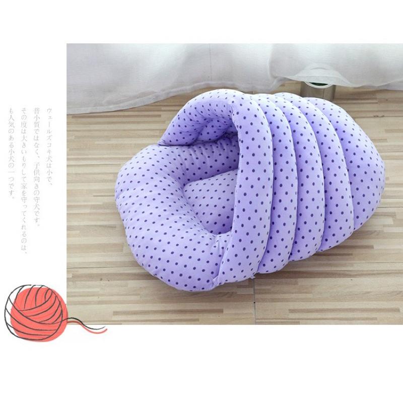 2024秋冬新款拖鞋貓窩狗狗深度睡眠窩大冬季保暖中小犬貓睡覺窩貓咪狗狗睡窩睡墊貓窩狗窩-細節圖8