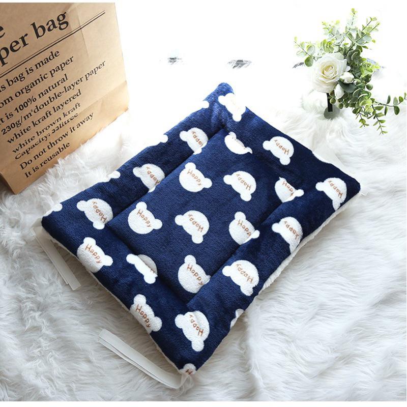 2024年秋冬新款秋冬加絨加厚法蘭絨寵物墊貓籠平台墊貓墊子保暖法蘭絨可固定寵物毛毯狗窩墊子-細節圖5