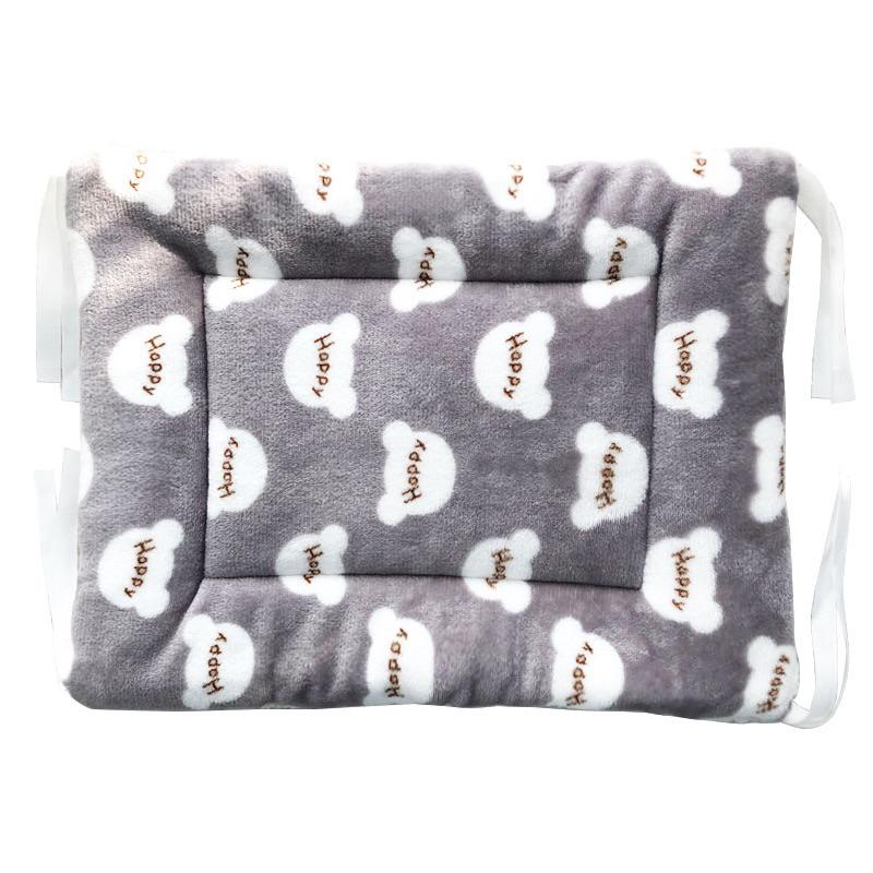 2024年秋冬新款秋冬加絨加厚法蘭絨寵物墊貓籠平台墊貓墊子保暖法蘭絨可固定寵物毛毯狗窩墊子-細節圖9