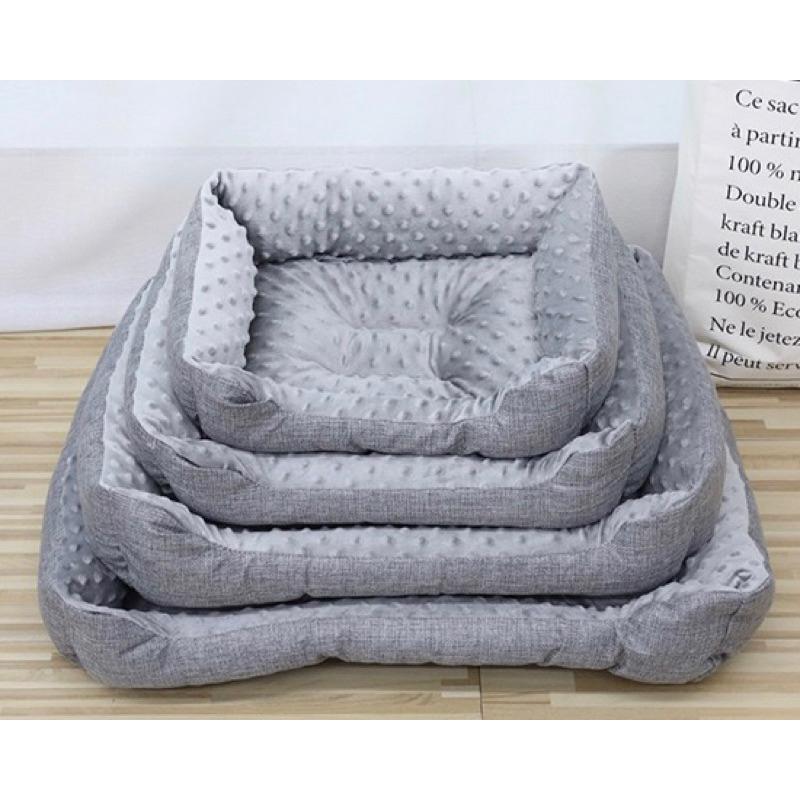 2024夏季新款豆豆絨寵物窩保暖毛絨狗窩貓咪踩奶窩墊狗狗睡覺墊子犬貓-細節圖6