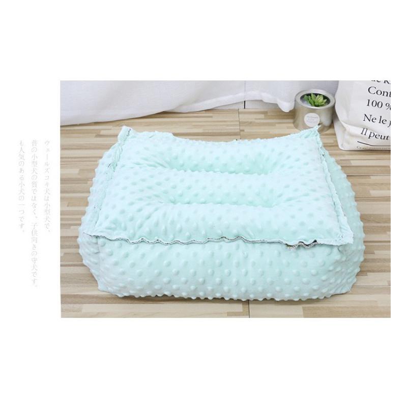 2024夏季新款豆豆絨寵物窩保暖毛絨狗窩貓咪踩奶窩墊狗狗睡覺墊子犬貓-細節圖9