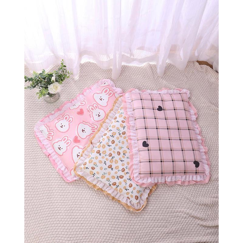 2024年夏季新款公主印花四季通用貓咪床墊寵物三件套被子狗狗床貓窩可拆洗墊-細節圖7