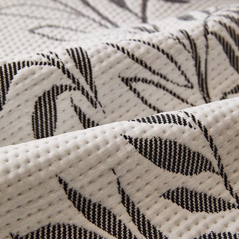 2024夏季新款樹葉紋冰絲涼感沙發巾沙發蓋毯貓墊狗墊沙發坐墊單人雙人三人沙發毯冰涼墊涼席居家生活-細節圖4