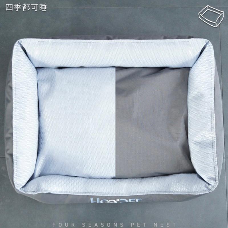 2024年夏季新款狗窩四季可拆洗狗狗床夏季狗墊子寵物用品夏天法鬥小型犬涼窩-細節圖9