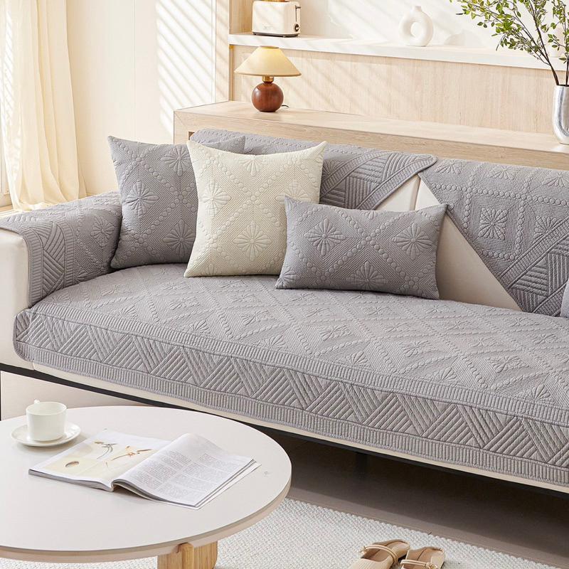 2024年春夏新款艾格水洗棉防潑水沙發保潔墊保潔墊保潔毯沙發蓋毯貓墊狗墊沙發坐墊單人雙人三人沙發毯-細節圖3