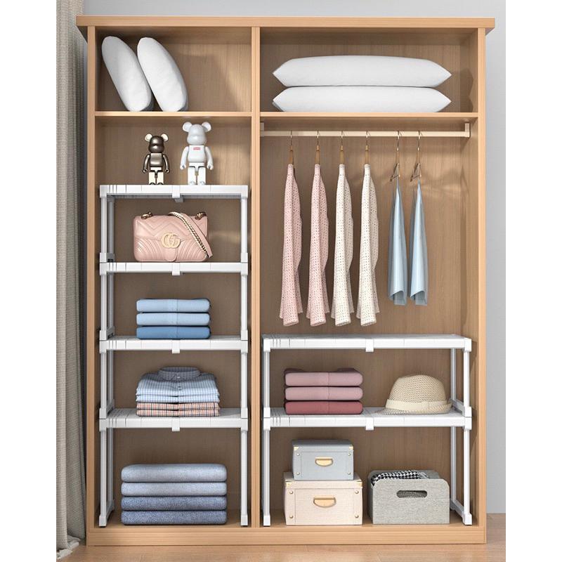 2024年春新款可伸縮衣櫃收納分層隔板衣櫃隔板分層架衣櫃分層隔板衣櫃分隔板下水槽伸縮置物架水槽伸縮置物架-細節圖8