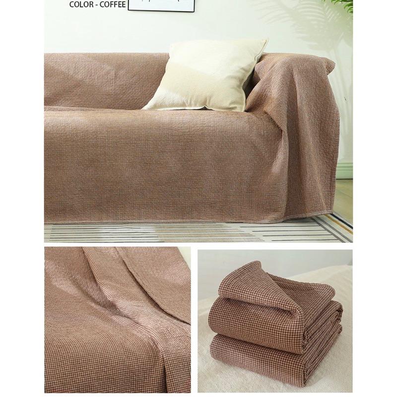 2024年春夏新款簡約全棉四層沙發罩防貓抓沙發巾沙發蓋毯沙發蓋毯貓墊狗墊沙發坐墊單人雙人三人座喵家熱銷-細節圖7