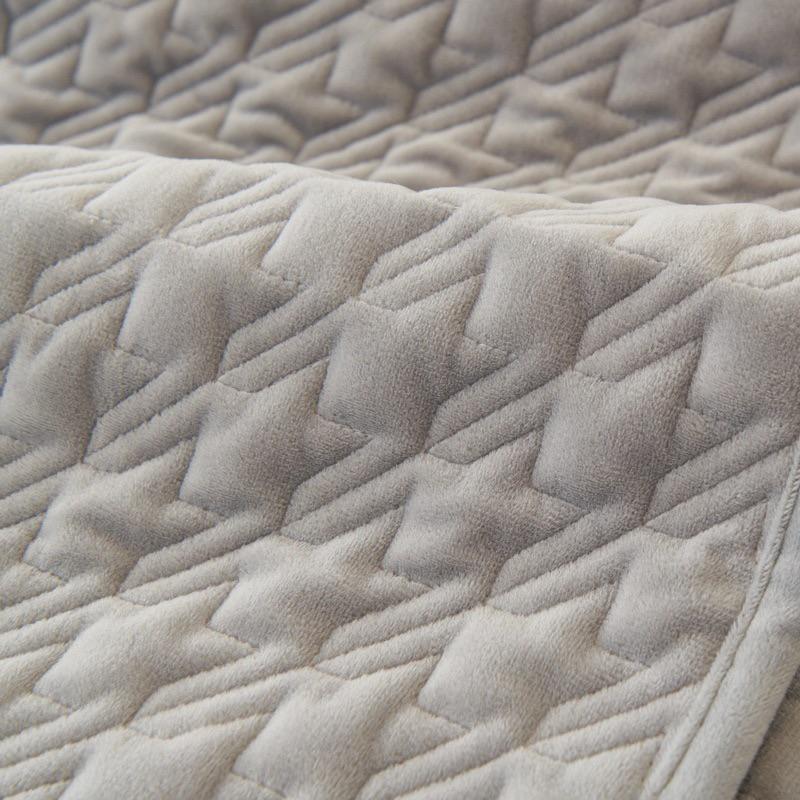 2024年夏季新款牛奶絨千鳥格紋防潑水沙發保潔墊五色可選保潔毯沙發蓋毯貓墊狗墊沙發坐墊單人雙人三人沙發毯-細節圖9