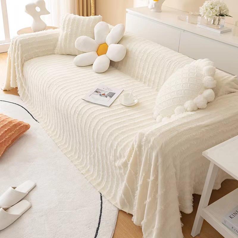 2024年春新款毛絨純色防貓抓沙發巾沙發蓋毯沙發蓋毯貓墊狗墊沙發坐墊單人雙人三人座喵家熱銷-細節圖4