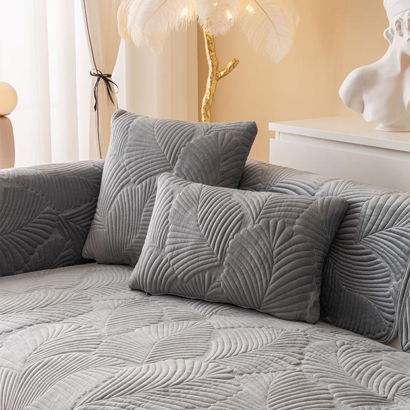 2024春夏新款純色毛絨寵物防潑水沙發墊可機洗防污防滑貓墊狗墊貓窩狗窩沙發坐墊耐抓耐髒單人雙人三人沙發保潔居家生活-細節圖4