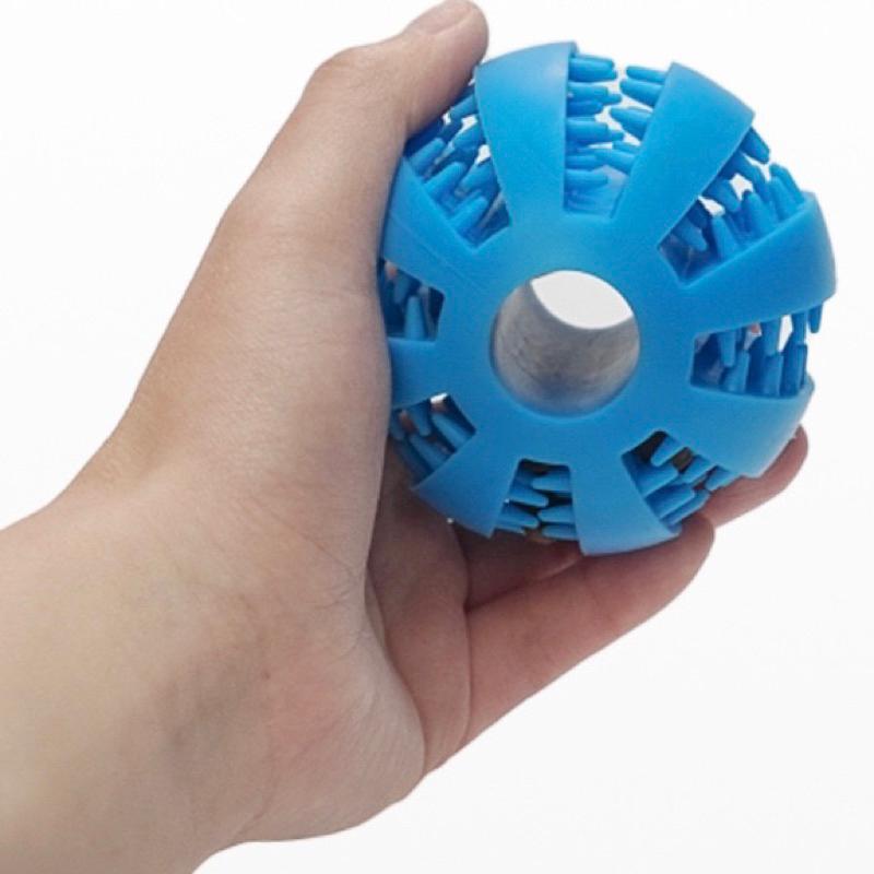 2024年夏季新款寵物狗狗漏食玩具球磨牙益智解悶耐咬訓練玩具西瓜球慢食玩具-細節圖4