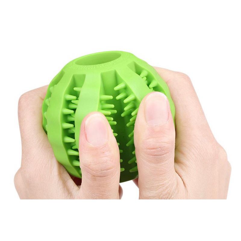 2024年夏季新款寵物狗狗漏食玩具球磨牙益智解悶耐咬訓練玩具西瓜球慢食玩具-細節圖5