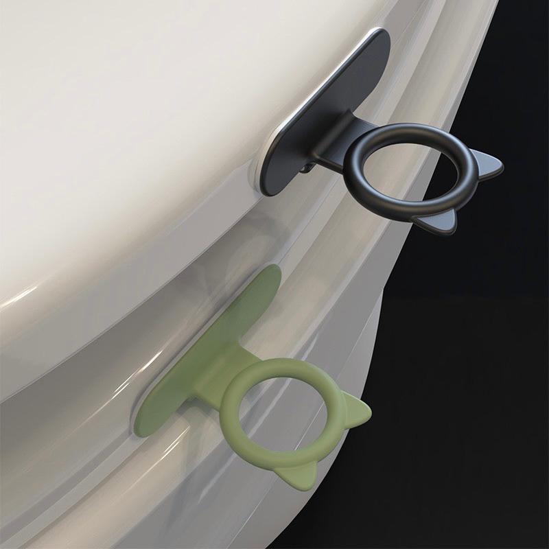 2024年春新款不髒手貓咪圖案馬桶蓋提手馬桶矽膠掀蓋神器馬桶提蓋器馬桶蓋提把掀蓋器馬桶提手馬桶提蓋-細節圖2