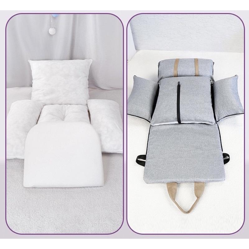 少量現❤️Gmarket爆款🇰🇷多功能可拆洗亞麻手提車載窩🐶寵物汽車安全座椅外出車載狗車載墊狗狗車載窩喵家熱銷🔥-細節圖3