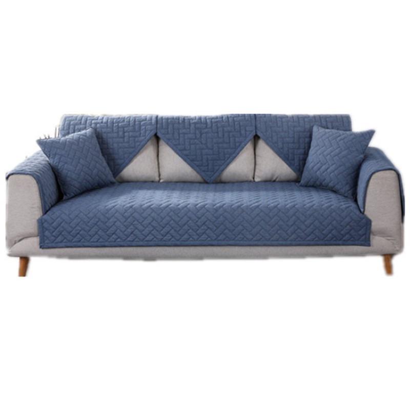 少量現純棉可機洗寵物防潑水沙發墊純色防污防滑貓墊狗墊沙發坐墊耐抓耐髒單人/雙人沙發保潔墊居家生活-細節圖5