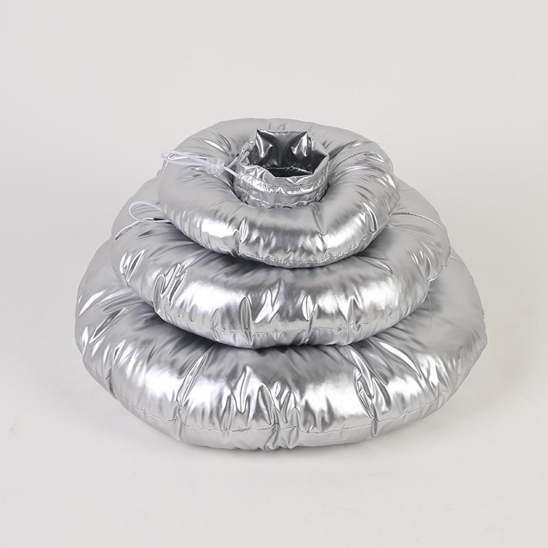 少量現反光時尚防水伊莉莎白圈寵物貓咪防舔頭套寵物結紮犬貓通用軟布頭套貓狗防舔手術絕育-細節圖3