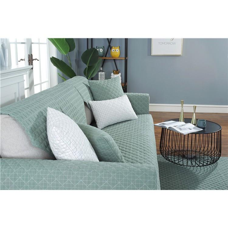 少量現純棉可機洗純色方格寵物防潑水沙發墊防污防滑貓墊狗墊沙發坐墊耐抓耐髒好清理單人雙人三人沙發保潔居家生活-細節圖6