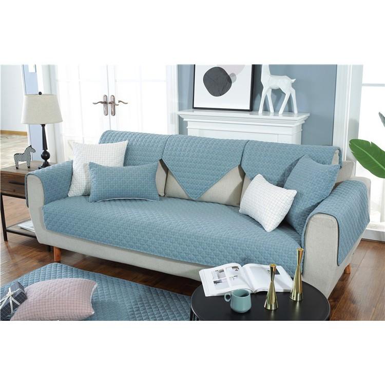 少量現純棉可機洗純色方格寵物防潑水沙發墊防污防滑貓墊狗墊沙發坐墊耐抓耐髒好清理單人雙人三人沙發保潔居家生活-細節圖7