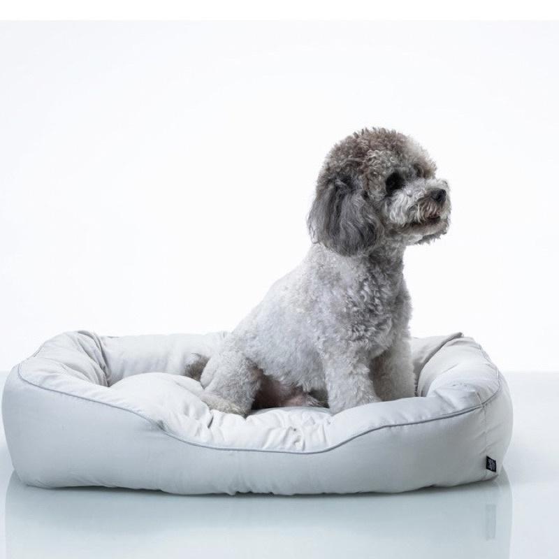 少量現空氣感日系羽棉窩四季通用狗窩貓窩方形寵物睡窩保暖柔軟寵物窩貓懶骨頭睡墊睡床寵物配件生活器材-細節圖4