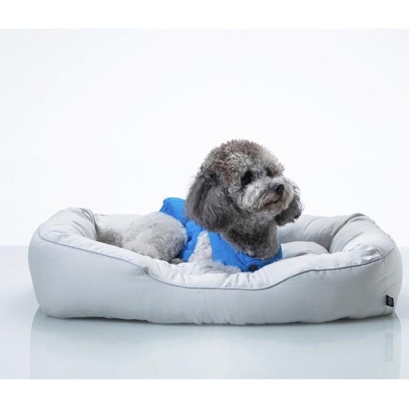 少量現空氣感日系羽棉窩四季通用狗窩貓窩方形寵物睡窩保暖柔軟寵物窩貓懶骨頭睡墊睡床寵物配件生活器材-細節圖6