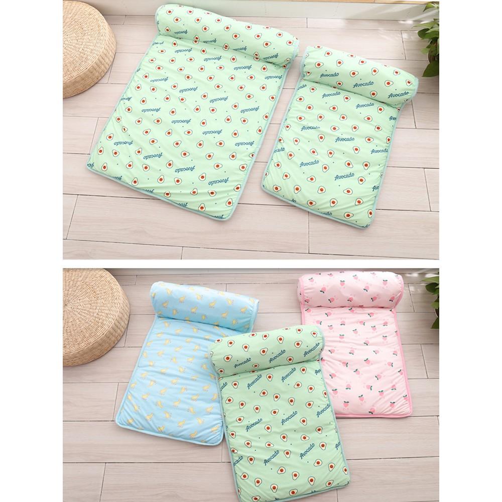 少量現寵物涼感枕墊狗狗涼席夏天涼感下巴墊寵物墊貓窩狗窩寵物睡墊窩墊夏季降溫冰涼墊 冰絲涼感下巴墊寵物睡床-細節圖3