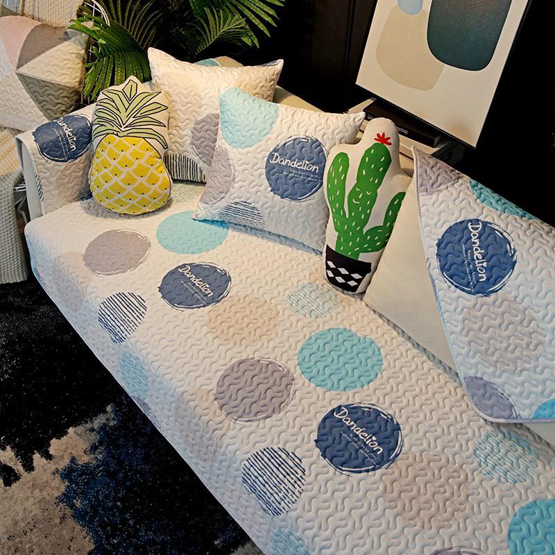 少量現純棉可機洗幾何圖案寵物防潑水沙發墊防污防滑貓墊狗墊貓窩狗窩沙發坐墊耐抓耐髒好清理單人雙人三人沙發喵家熱銷-細節圖2