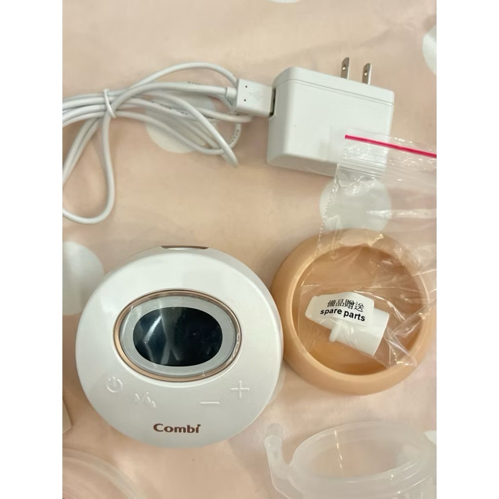 Combi康貝 自然吸韻電動吸乳器 擠乳器 單邊 贈溢乳墊 保固中-細節圖3